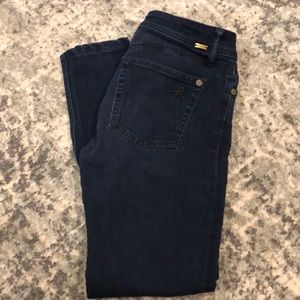 DL 1961 Florence Dark Wash Skinny Ankle